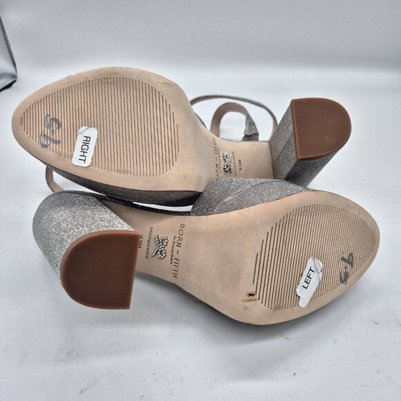 Antonio Melani Born on Fifth Size 9.5 M Liv Metallic Glitter Platform Pumps 676 - Picture 11 of 13